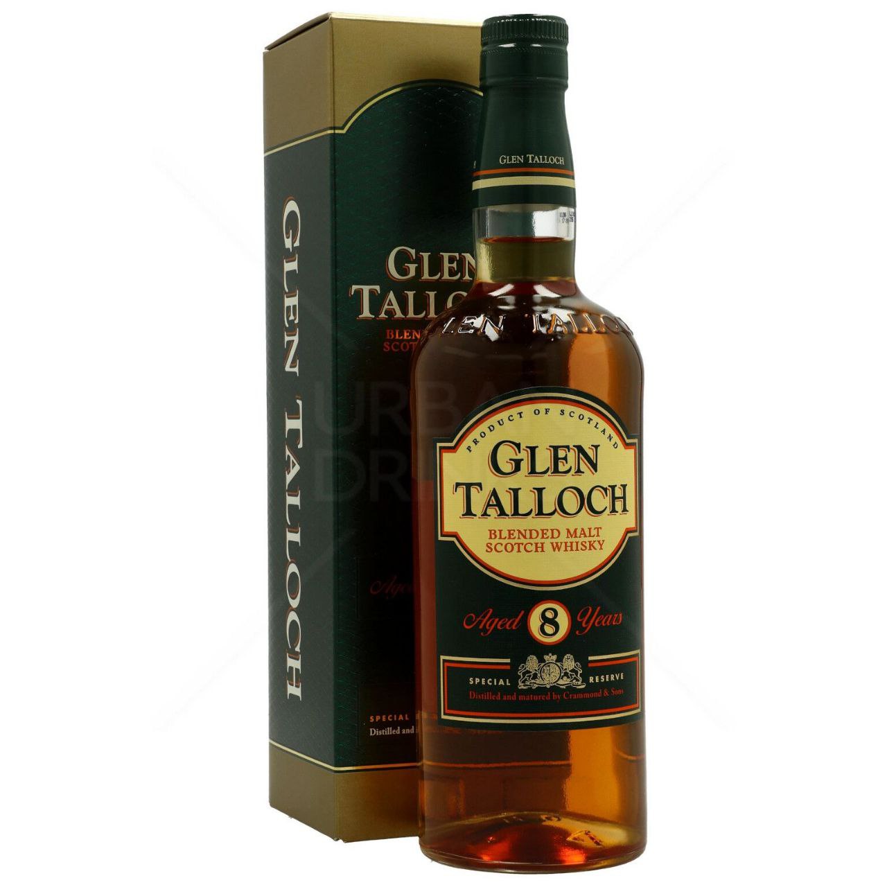 Віскі Glen Talloch 8 y.o. Blended Scotch Whisky 40% 0.7 л gift box